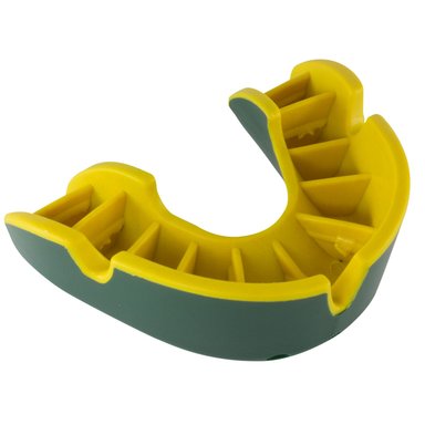 PROTECTOR BUCAL OPRO SILVER GREEN GOLD