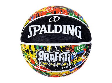SPALDING PELOTA DE BASKET GRAFFITI RAINBOW - TALLA 7
