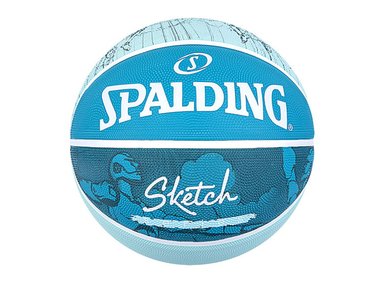 PELOTA BASKET SPALDING SKETCH CRACK BLUE SZ7