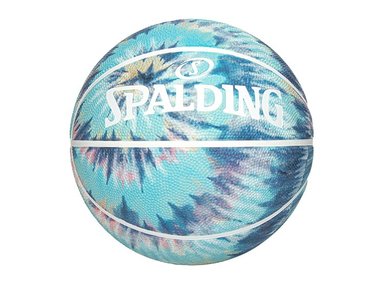 PELOTA BASKET SPALDING TIE DYE TURQ TALLA 6