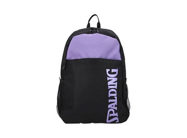 MOCHILA SPALDING NEGRO BICOLOR LILA