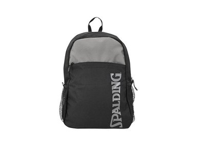 MOCHILA SPALDING NEGRO BICOLOR GRIS