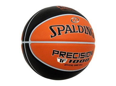 PELOTA BASKET SPALDING TF-1000 PRECISION SZ7 FIBA BICOLOR TALLA 7 - 2