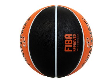 PELOTA BASKET SPALDING TF-1000 PRECISION SZ7 FIBA BICOLOR TALLA 7 - 4