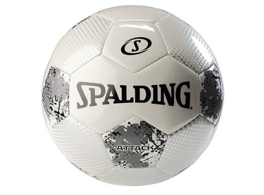 SPALDING PELOTA FUTBOL ATTACK SZ4 GRY CAMO/SLV - TALLA 4