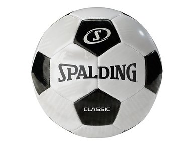 SPALDING PELOTA FUTBOL CLASSIC SZ5 BLK/WHT - TALLA 5