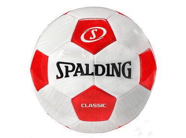 SPALDING PELOTA FUTBOL CLASSIC SZ5 RED/WHT - TALLA 5