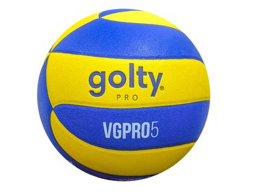PELOTA DE VOLEY PRO GOLTY VGPRO5 AZUL AMARILLO SZ5 - TALLA 5