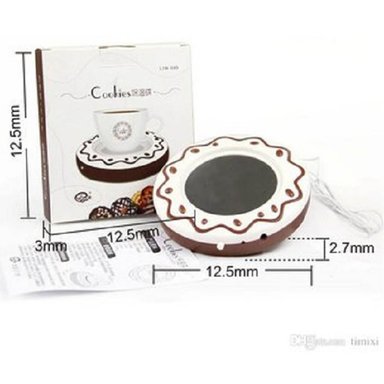 CALENTADOR TAZA MUG SEBA-40 BLANCO 5V CONEXIÓN USB DONNA