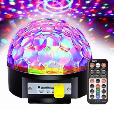 BOLA PARLANTE MP3 LUCES SICODÉLICAS AUDIORITMICO