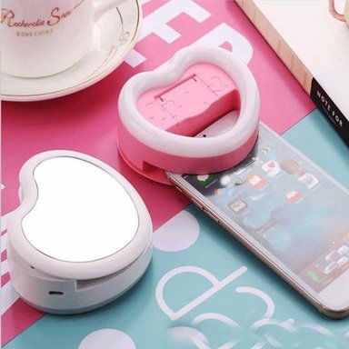 ARO LED SELFIE CELULAR(CORAZÓN)