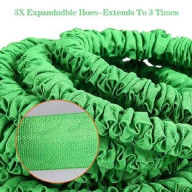 MANGUERA DE RIEGO 30M/100FT EXPANDIBLE MAGIC HOSE 30 METROS - 4