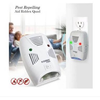 REPELENTE PORTATIL RIDDEX PARA CUCARACHAS RATAS ZANCUDOS Y PLAGAS - 2