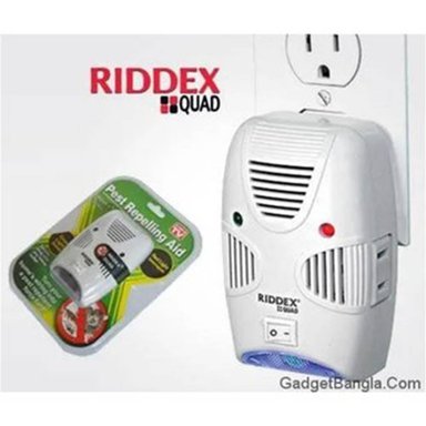 REPELENTE PORTATIL RIDDEX PARA CUCARACHAS RATAS ZANCUDOS Y PLAGAS - 3
