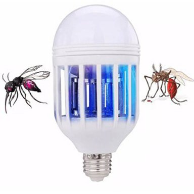 PACK POR 2 FOCOS LED ELÉCTRICA UV MATA ZANCUDOS MOSCAS Y MOSQUITOS - 2