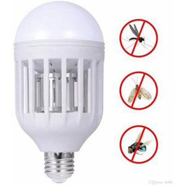 PACK POR 2 FOCOS LED ELÉCTRICA UV MATA ZANCUDOS MOSCAS Y MOSQUITOS - 3