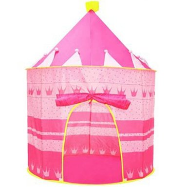CARPA CASTILLO INFANTIL NIÑA ROSADO - 1