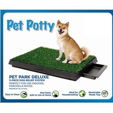 BAÑO ECOLOGICO PARA PERROS 64 X 51 CM GRANDE – MULTICOLOR