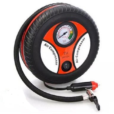 MINI COMPRESOR DE AIRE PARA AUTO INFLADOR DE LLANTA PORTATIL