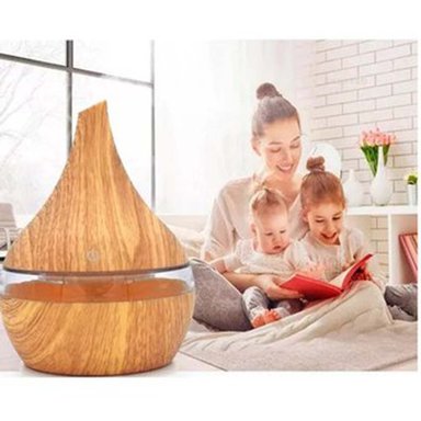 HUMIDIFICADOR ULTRASONICO MINI DIFUSOR VAPOR 300ML AROMATERAPIA - 4