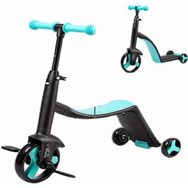 SCOOTER 3 EN 1 BICICLETA TRICICLO MULTIFUNCIONAL LUCES Y SONIDO - 5