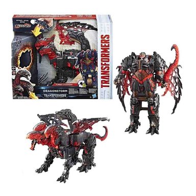 FIGURA TRANSFORMERS DRAGONSTORM MEGA TURBO ROBOT DRAGÓN HASBRO – MULTICOLOR