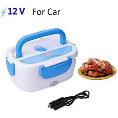 LONCHERA MULTICOLOR ELÉCTRICA PARA AUTO PORTÁTIL 12V COMIDA CALIENTE 15L