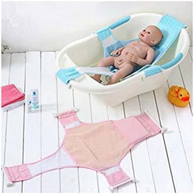 MALLA PARA BAÑERA BEBE - CELESTE - 2