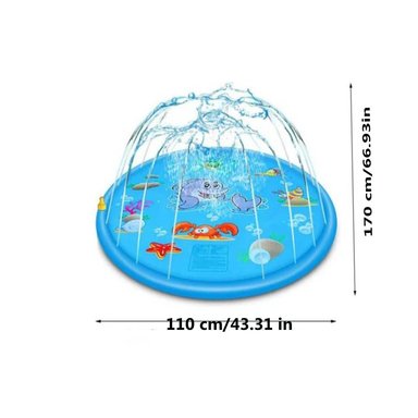 PISCINA OEM REGADERA INFLABLE ASPERSORES AGUA 110/170CM - 3