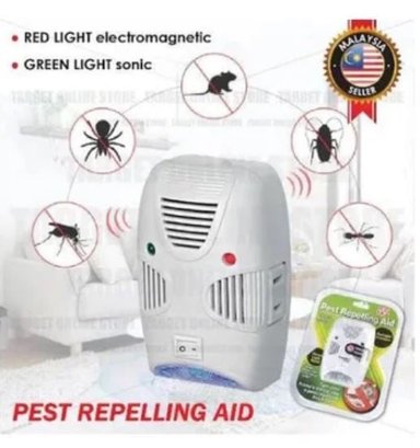 PACK DÚO REPELENTE PORTATIL CUCARACHAS RATAS ZANCUDOS Y PLAGAS RIDDEX