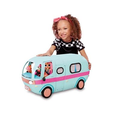LOL SURPRISE GLAMPER VAN 2 EN 1 CAMPER GIGANTE - MULTICOLOR