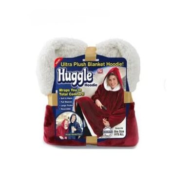 POLERÓN GRIS MANTA HUGGLE ADULTO