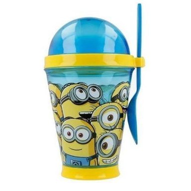 VASO PARA YOGURT CEREAL Y FRUTAS KEEP CON CUCHARA – NIÑOS