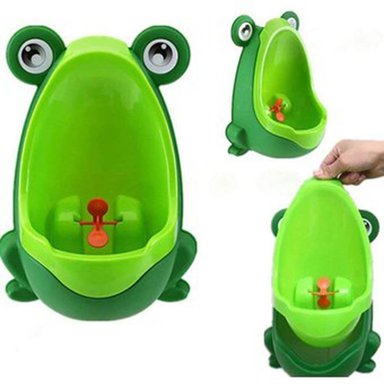 URINARIO RANA APRENDE IR AL BAÑO MULTICOLOR NIÑO