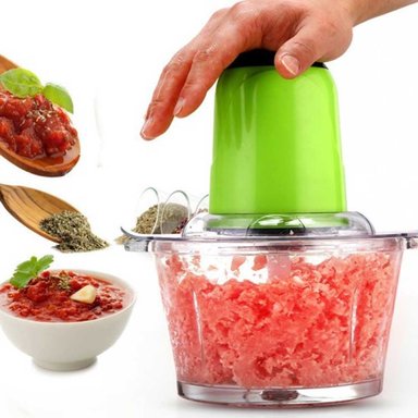 PICADOR MOLEDOR DE CARNE MULTIUSO ELÉCTRICO - MULTICOLOR