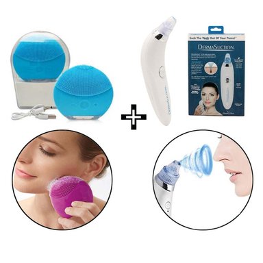 COMBO LIMPIADOR FACIAL + REMOVEDOR DE PUNTOS NEGROS
