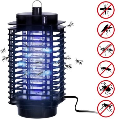 MATA ZANCUDOS LAMPARA ANTI MOSQUITOS REJILLA EFECTIVA