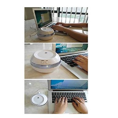 HUMIDIFICADOR MULTICOLOR USB ULTRASONICO DISPENSADOR AGUA VAPOR PORTATIL - 3