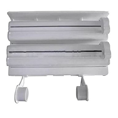 PORTARROLLOS PAPEL TOALLA ESTANTERÍA 3 ROLLOS LAMINA Y ALUMINIO - 6
