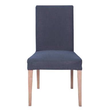 FUNDAS ELÁSTICAS PACK 6 PARA SILLAS AJUSTABLE GRIS