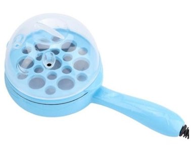 HERVIDOR SARTEN CELESTE FREIDOR HUEVOS ELECTRICO MULTIFUNCIONAL CALIDAD