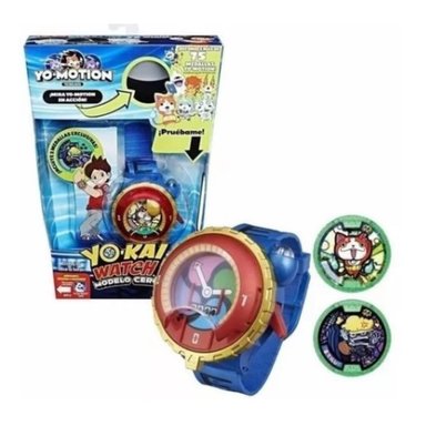 RELOJ HASBRO YO-KAI MODELO ZERO PROYECCIÓN 2 MEDALLAS