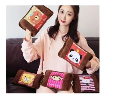 CALENTADOR PORTÁTIL MANOS RECARGABLE, BOLSA TÉRMICA PELUCHE