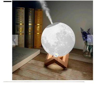 HUMIDIFICADOR LÁMPARA LUNA LED DIFUSOR AROMA