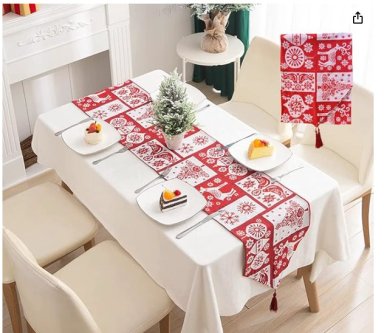 CAMINO DE MESA NAVIDEÑO CIERVO