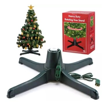 SOPORTE GIRATORIO ÁRBOL DE NAVIDAD DE 360 GRADOS ÁRBOL