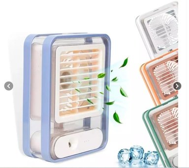 MINI VENTILADOR HUMIFICADOR AIRE ACONDICIONADO NIEBLA HOGAR