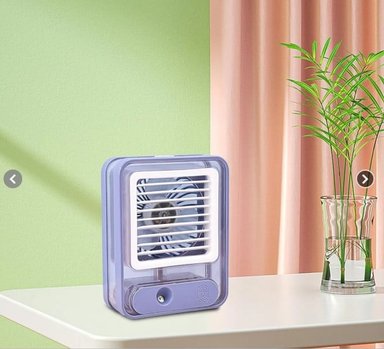 MINI VENTILADOR HUMIFICADOR AIRE ACONDICIONADO NIEBLA HOGAR - 2