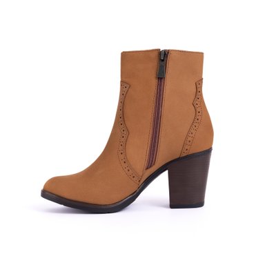 BOTINES MUJER CARUSSO CAMEL B7087 LUCUMA - 4
