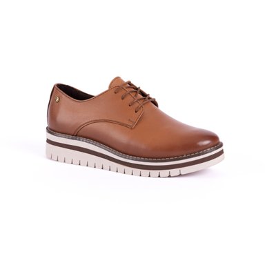 ZAPATOS CASUALES MUJER CARUSSO CAMEL C1004 HABANO - 2